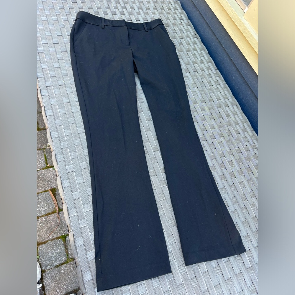 Express Black Dress Pants Straight-Leg
